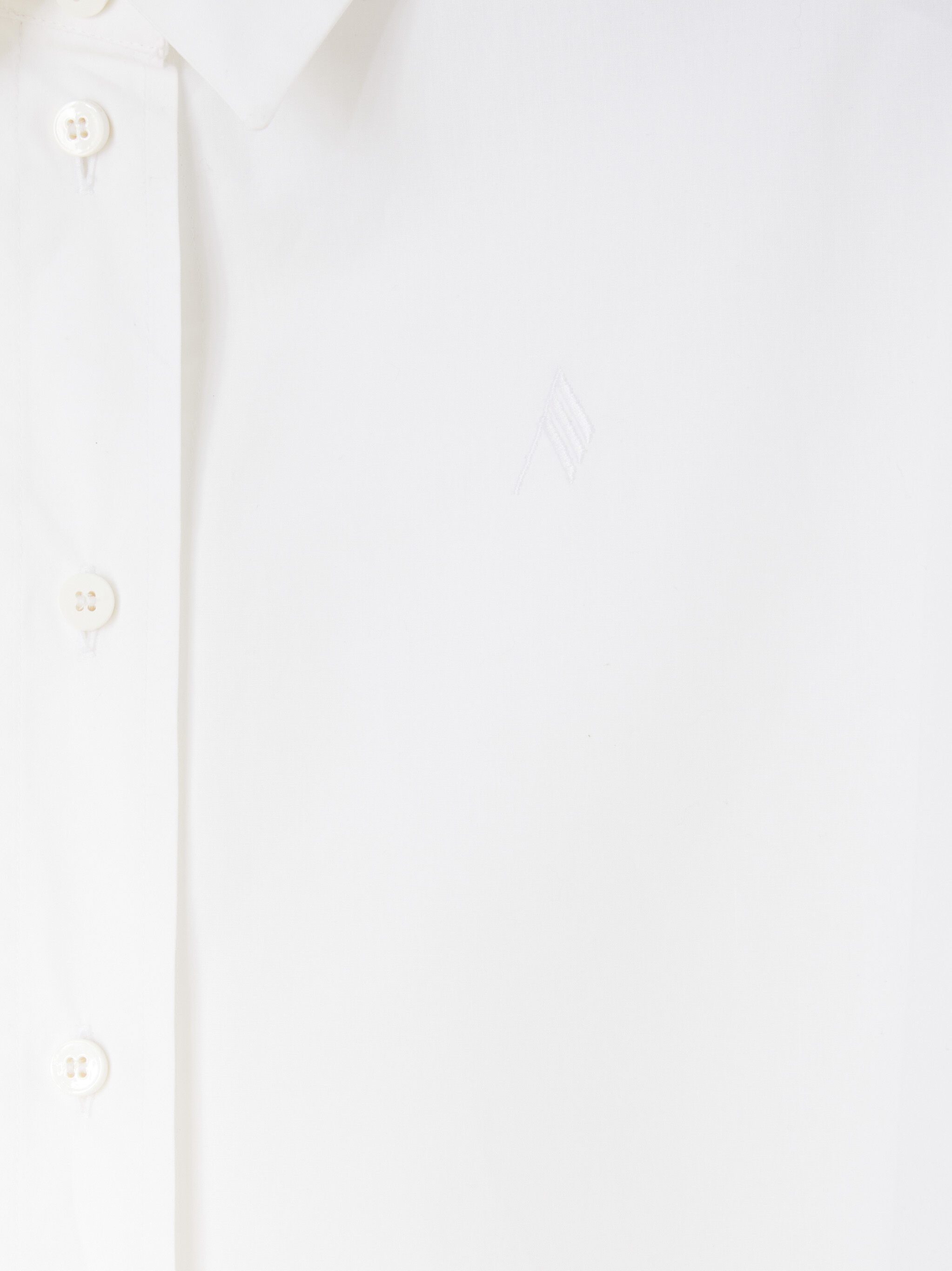 "DIANA'' WHITE SHIRT JACKET - 4