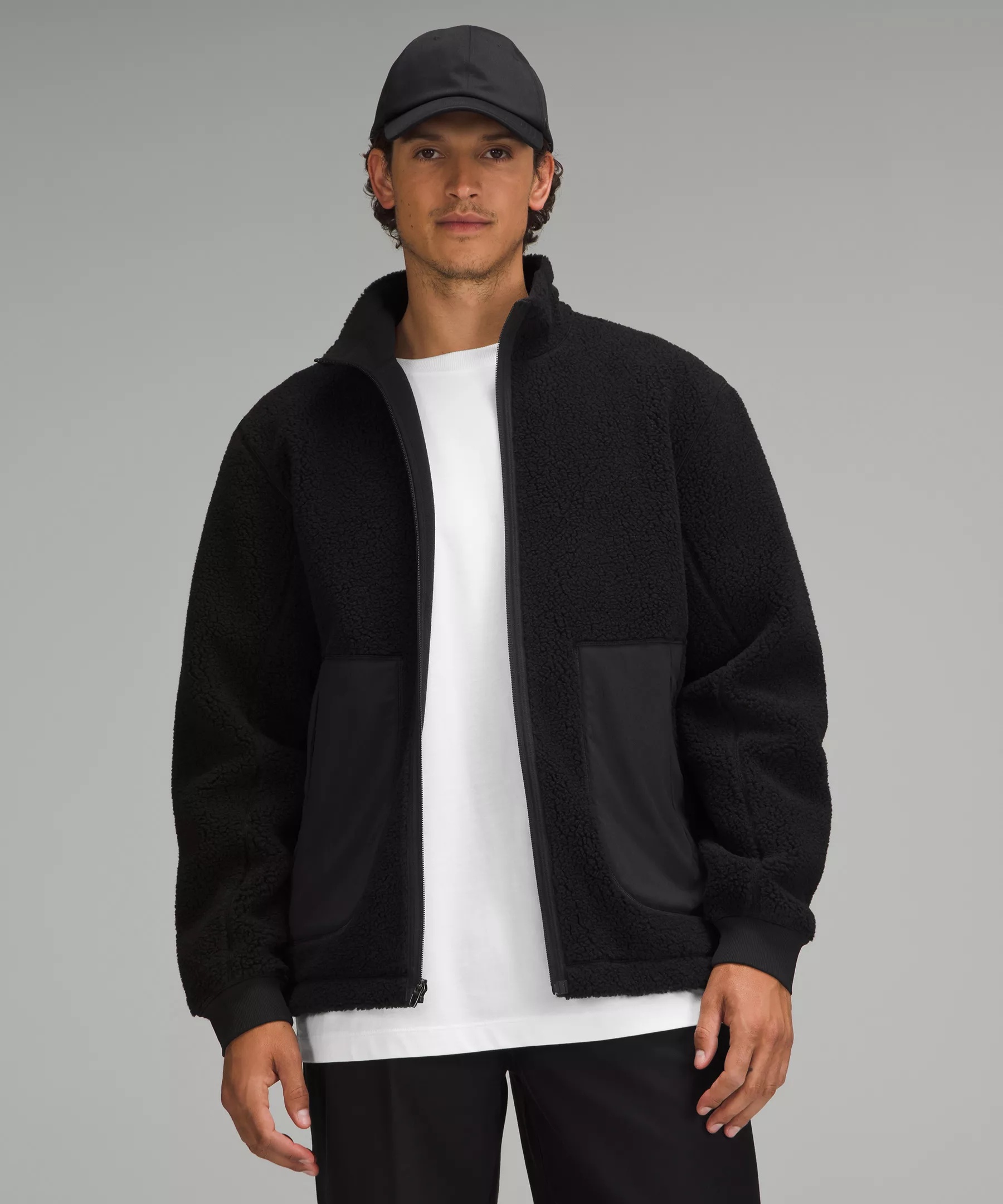 High Pile Fleece Full-Zip Jacket - 1
