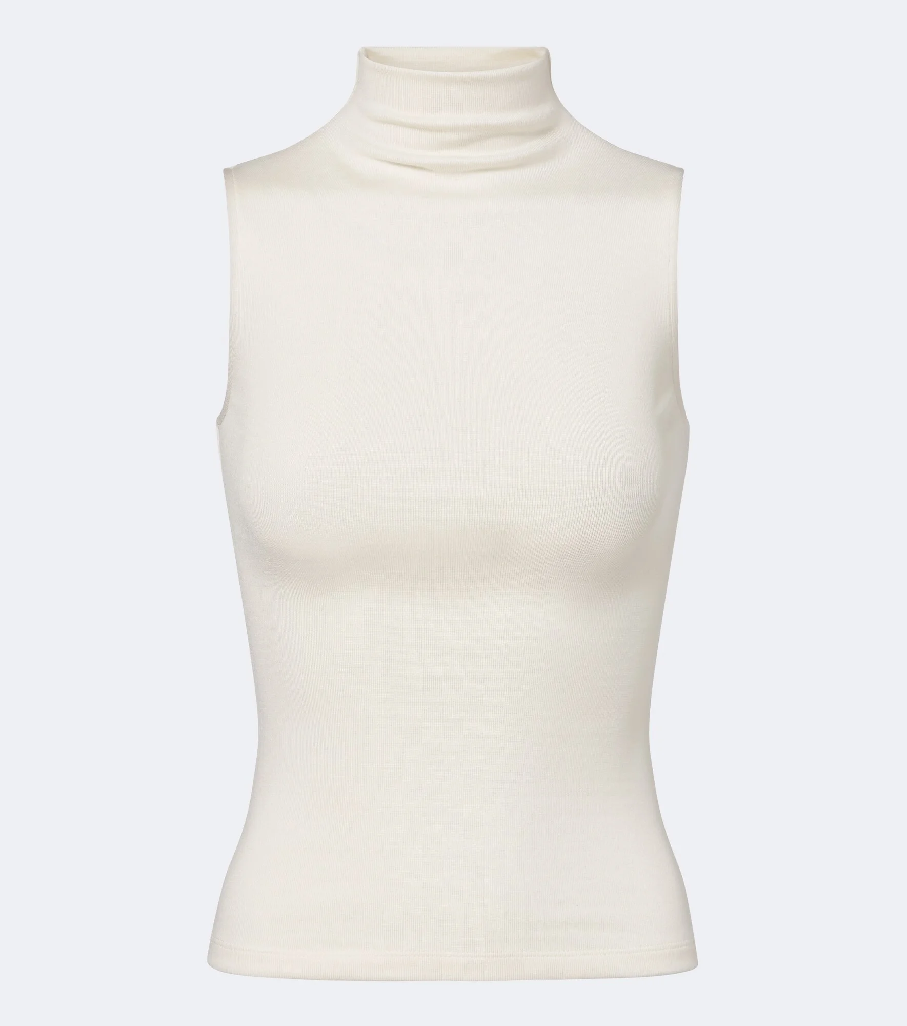 Naomie silk-blend turtleneck top - 1