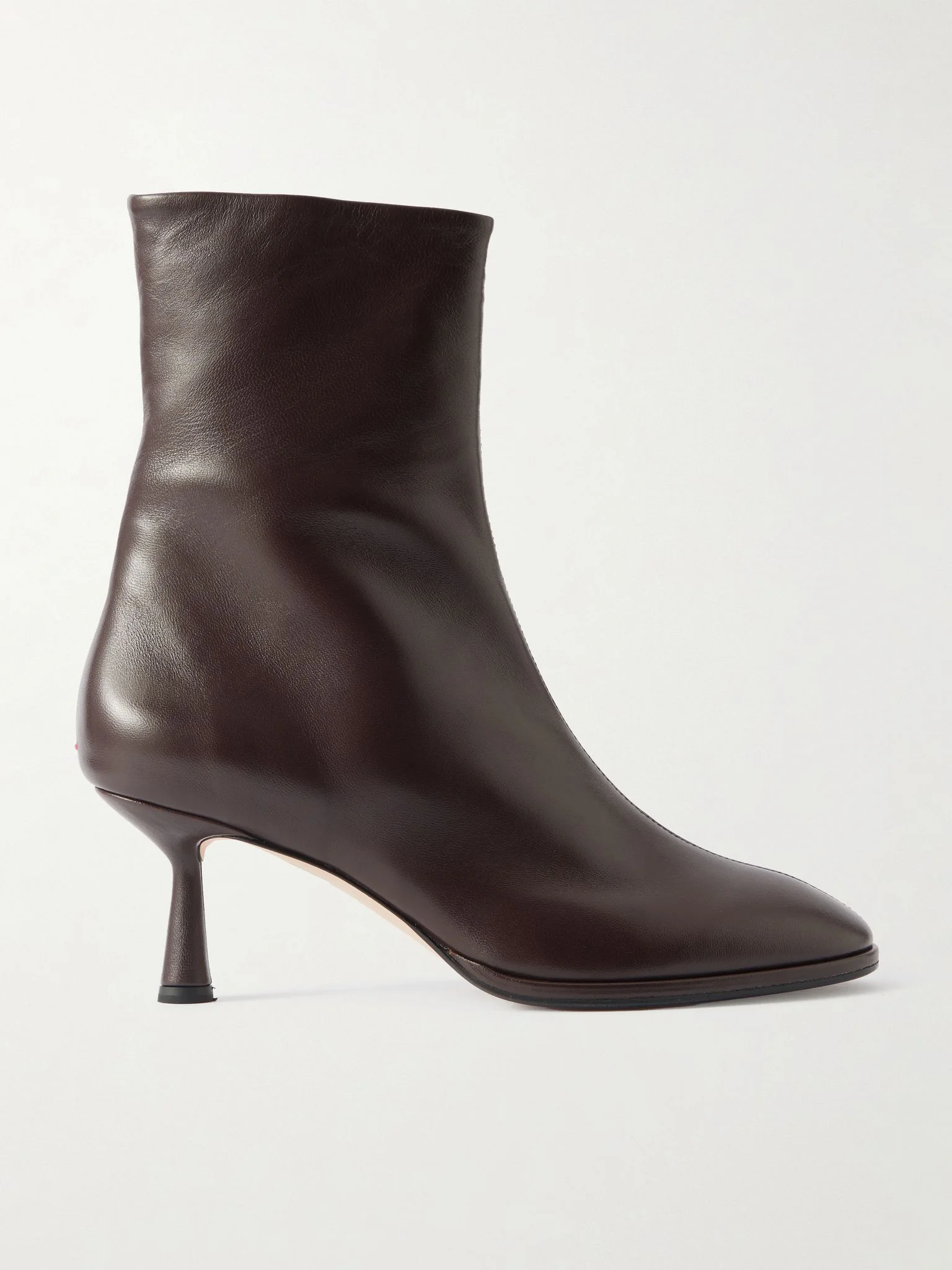 Dorothy leather ankle boots Dark brown - 1