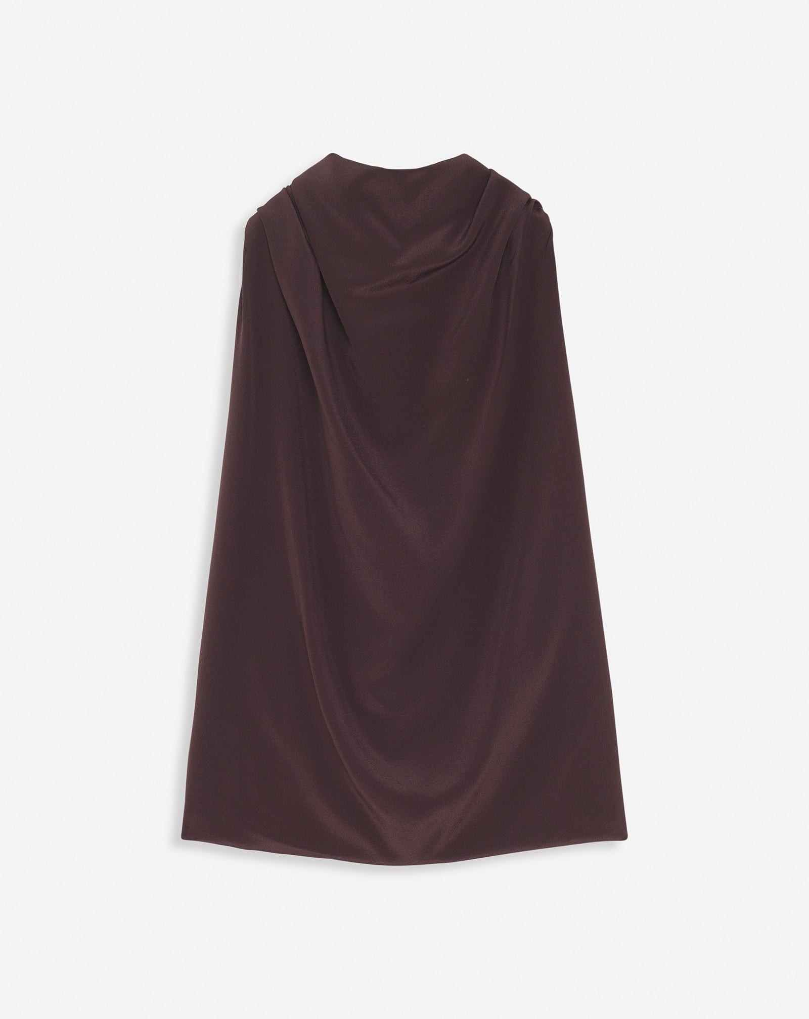 SLEEVELESS DRAPED TOP - 1