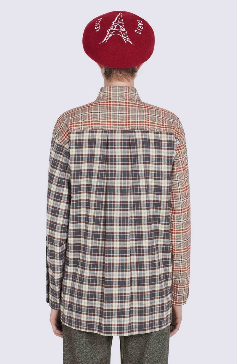 Checked oversized shirt 6