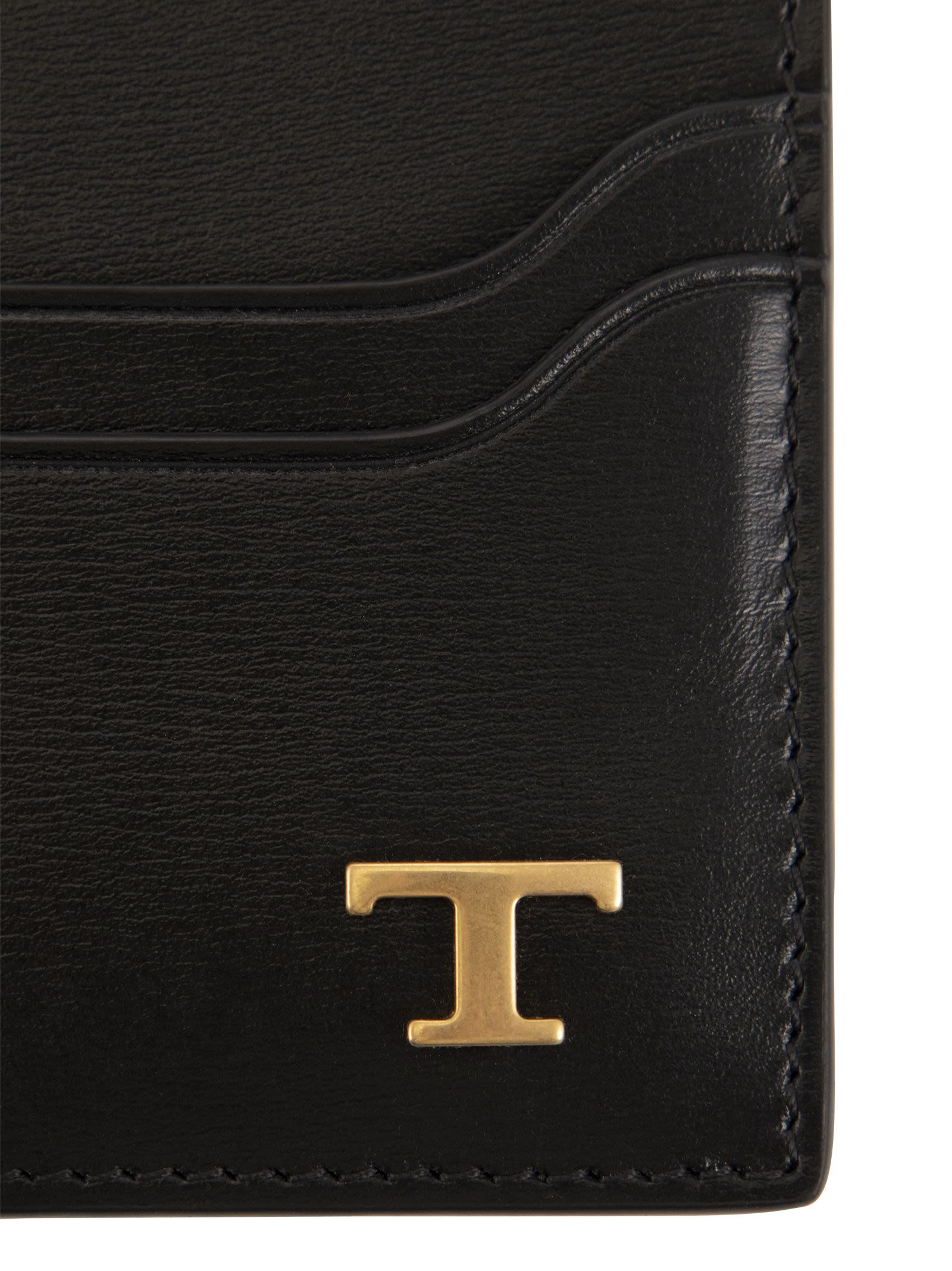 Tod's Men Leather Card Holder With Logo - 5