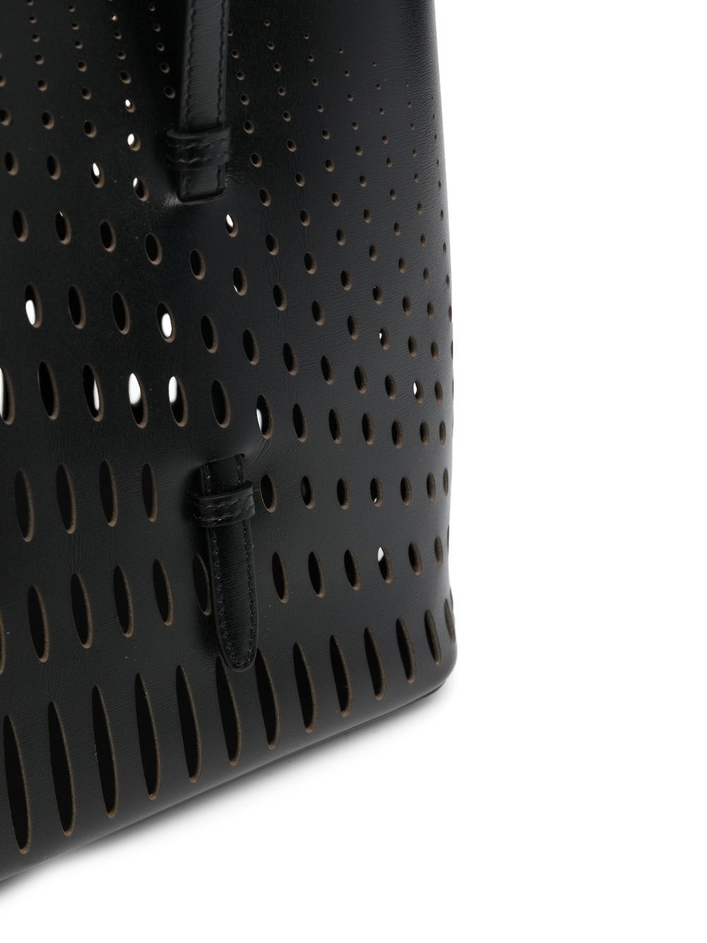 Mina laser-cut tote bag - 4