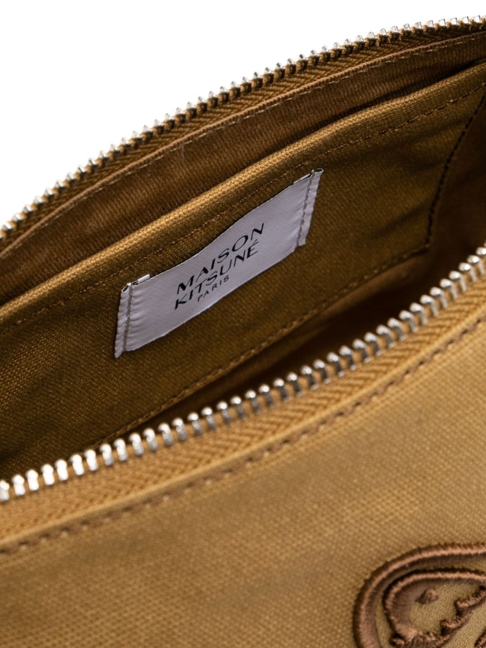 fox head zipped pouch - 3