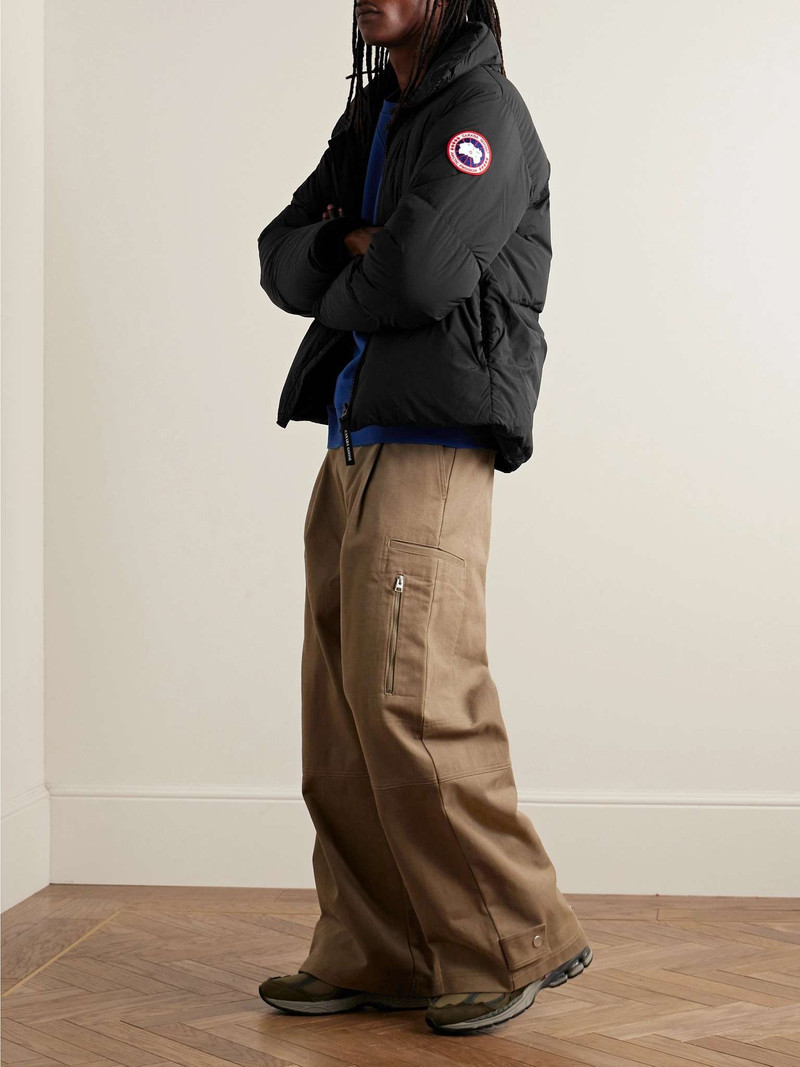 Canada Goose Lawrence Logo-Appliquéd Quilted Enduraluxe® Hooded Down Jacket outlook