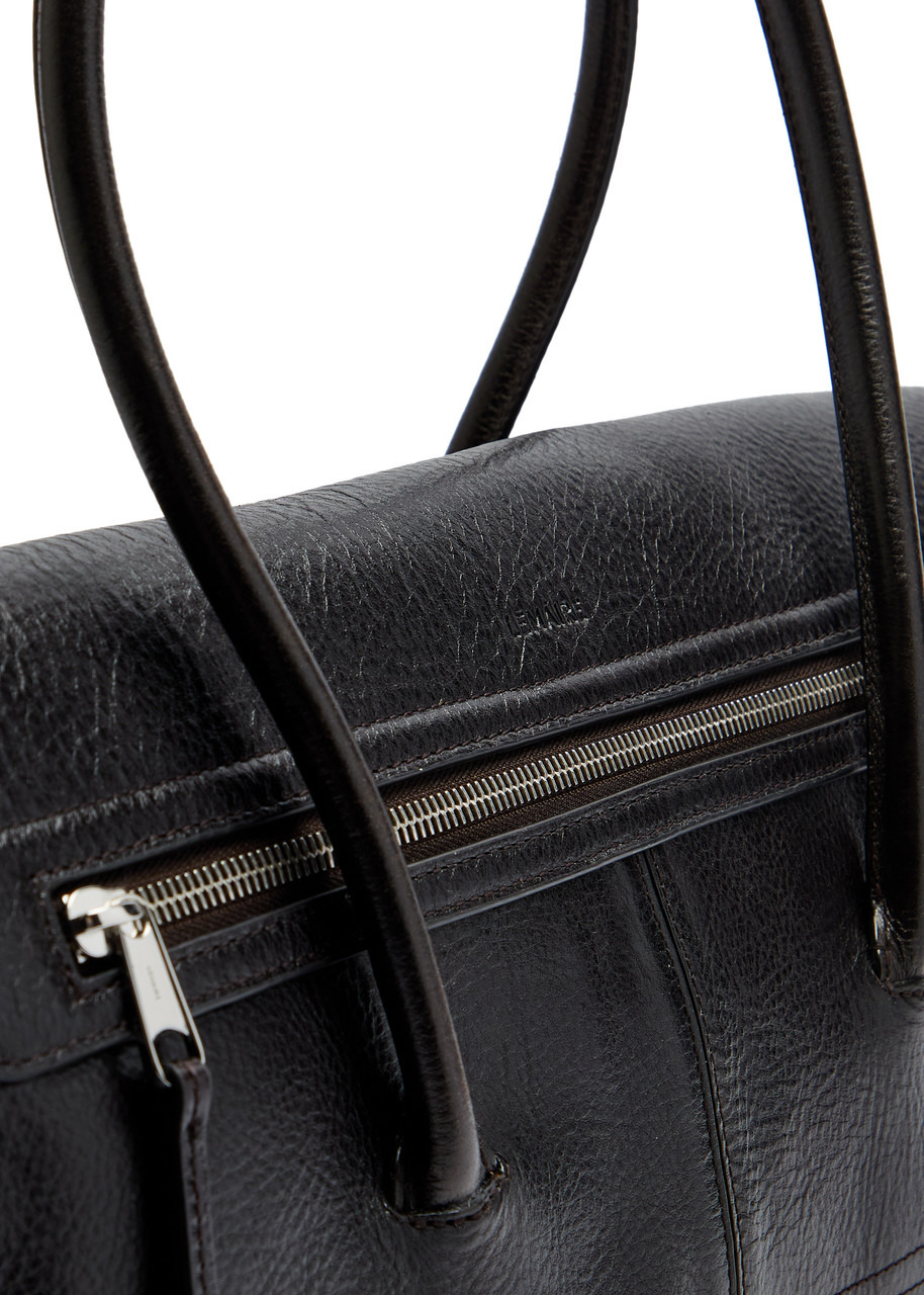 Lemaire Shoulder Gear Grained Leather Shoulder bag - 3