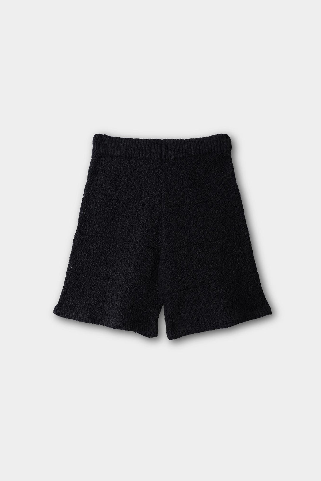 KNITTED SHORTS / black - 3