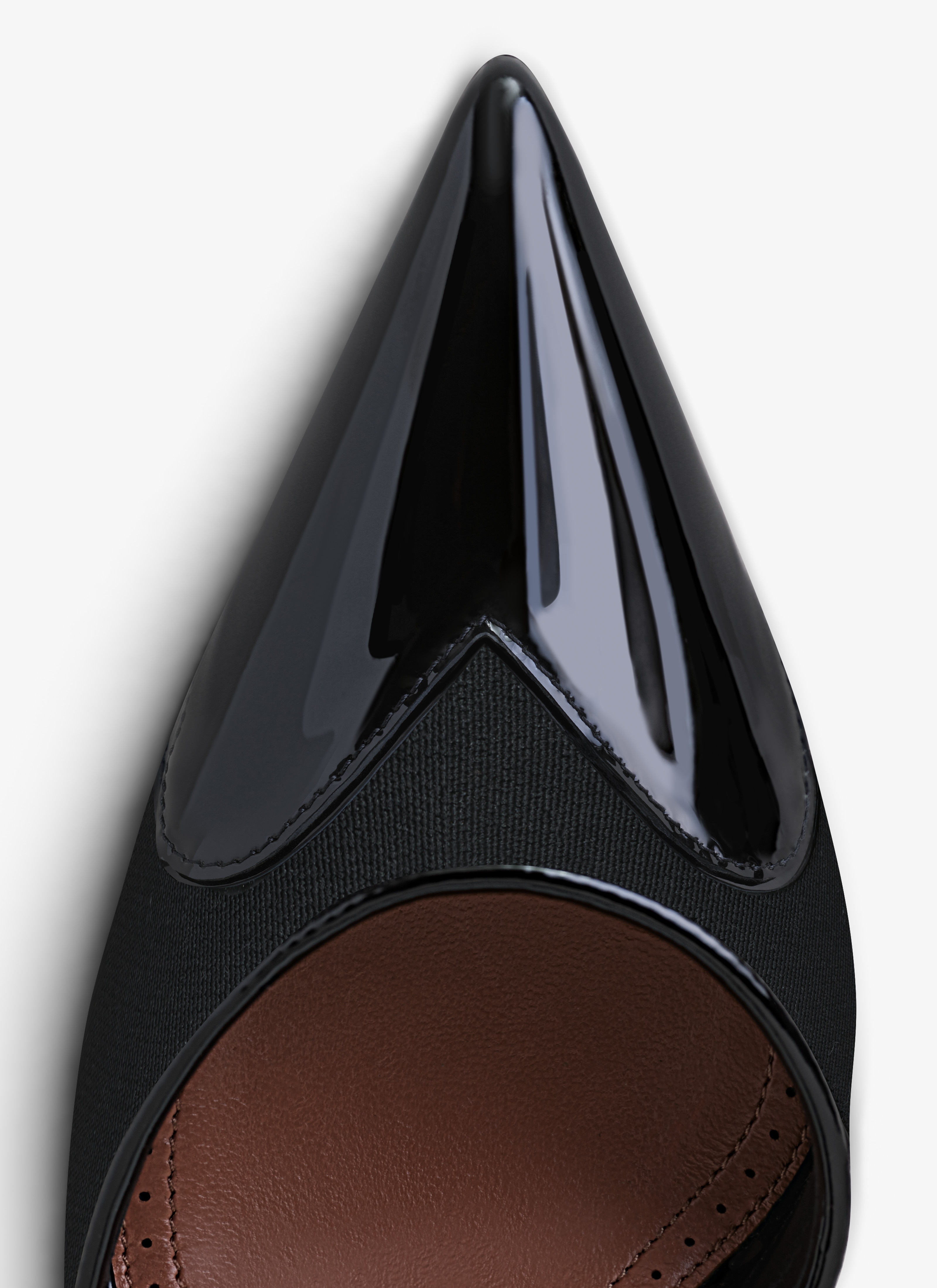 HEART MULES IN PATENT CALFSKIN - 4