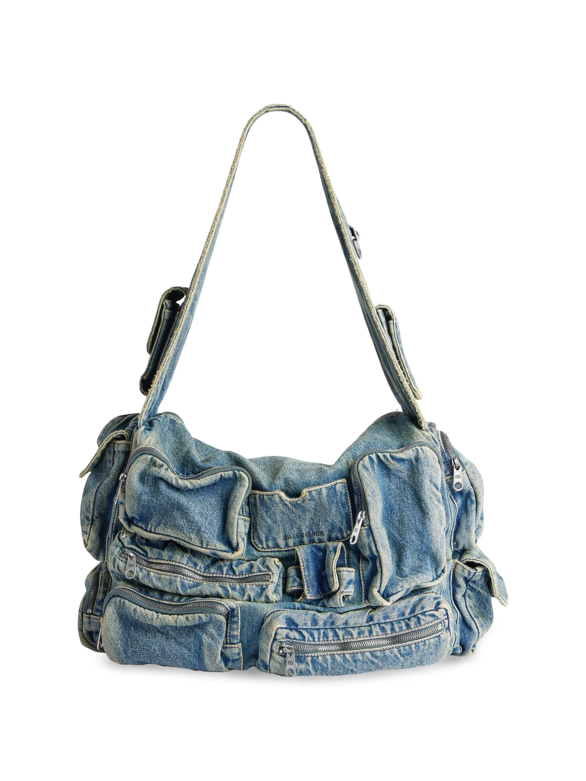 Men's Superbusy Messenger Bag - Blue - 1