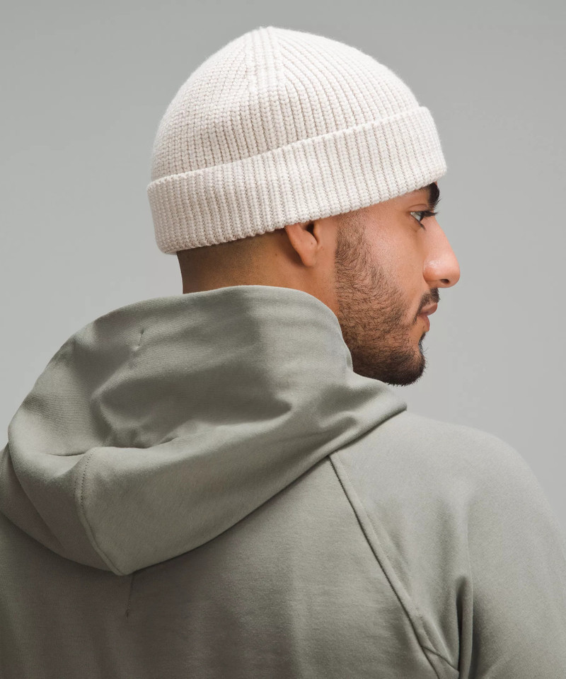 Close-Fit Wool-Blend Ribbed Knit Beanie 6