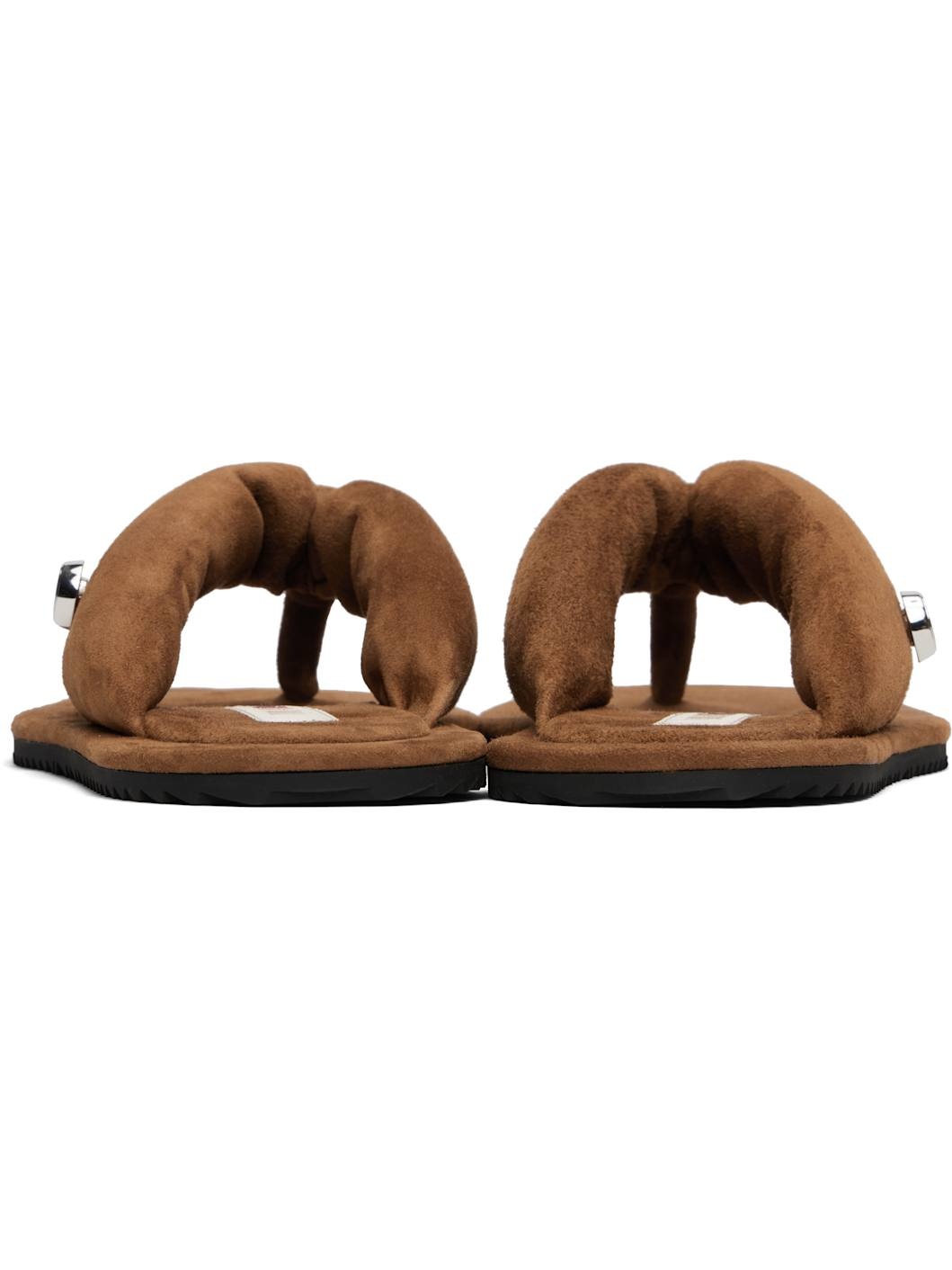 Brown Indie Flip-Flops - 2
