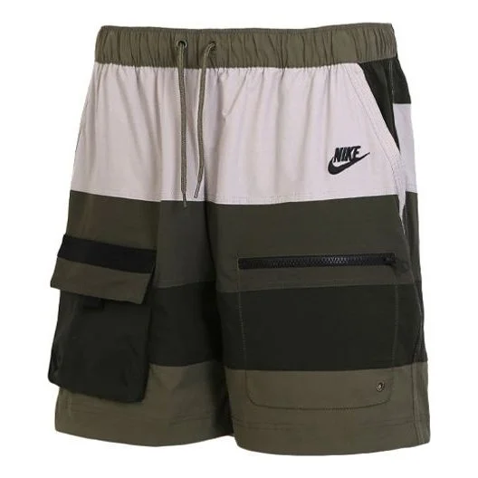 Nike AS Men's Sportswear Nike Sportswear HYPE HIKE Short WVN Medium Olive CU4225-222 - 1