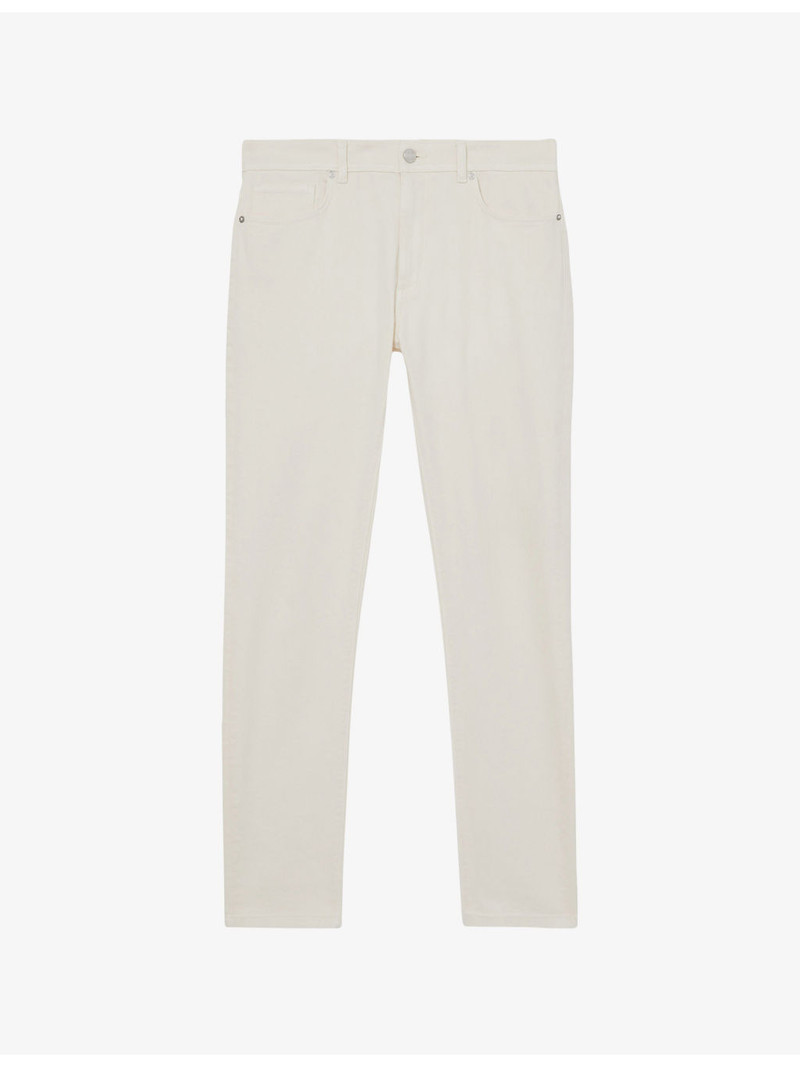 Picton slim-fit tapered-leg stretch-denim jeans 1