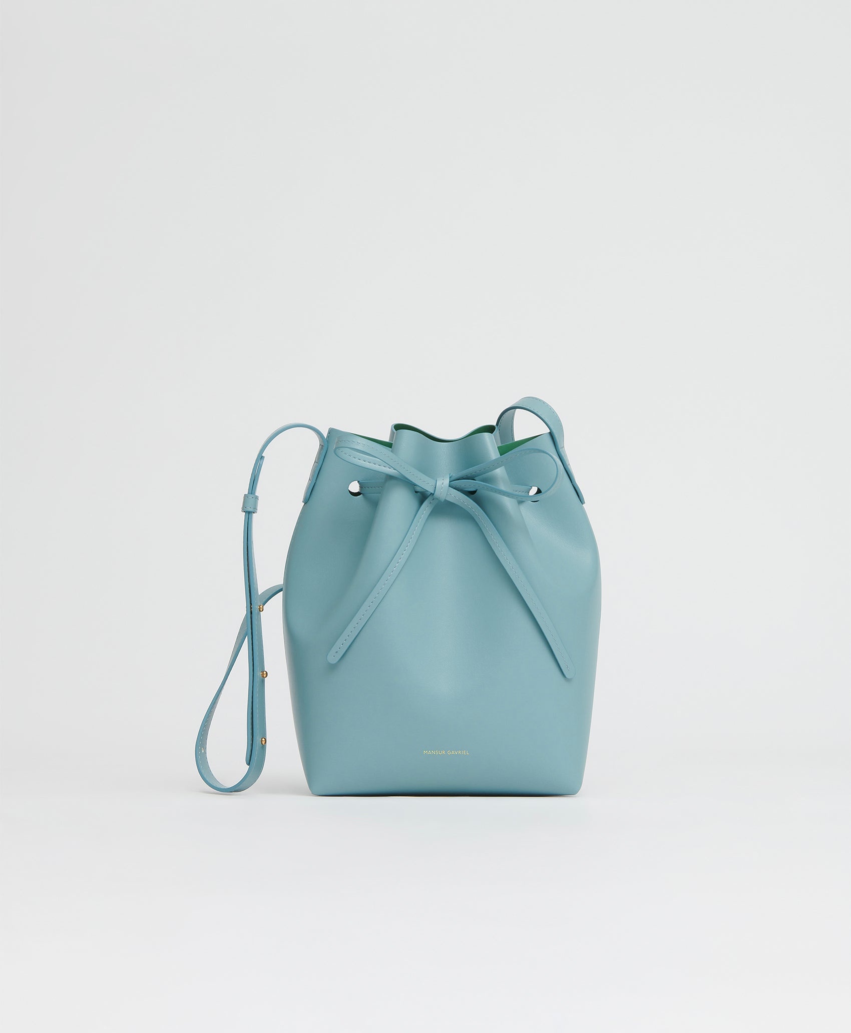 VEGAN APPLE BUCKET BAG - 1