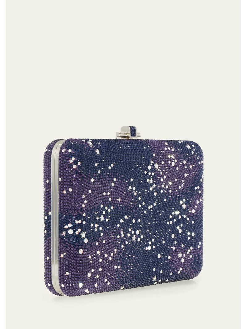 Slim Slide Galaxy Clutch With Removable Shoulder Chain 3