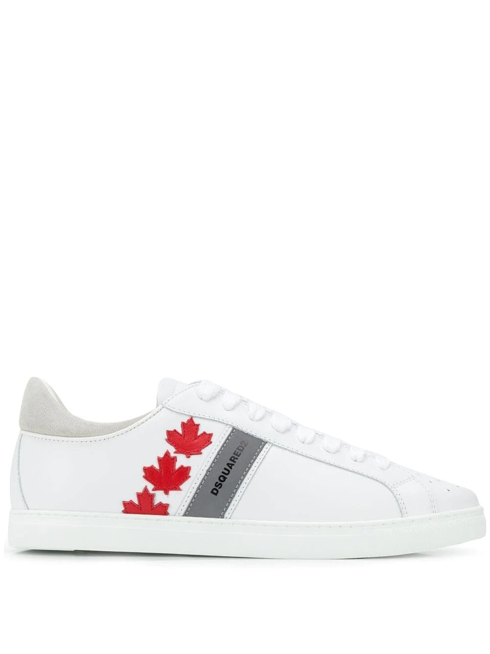 logo low-top sneakers - 1