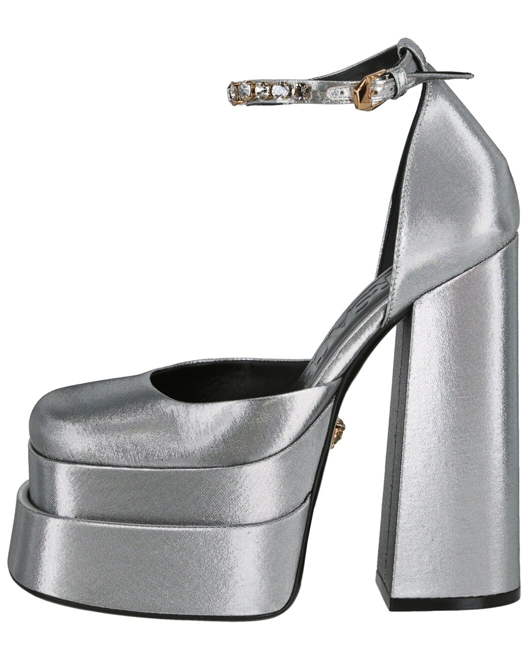 Versace Medusa Aevitas 155 Platform Leather Pump - 2