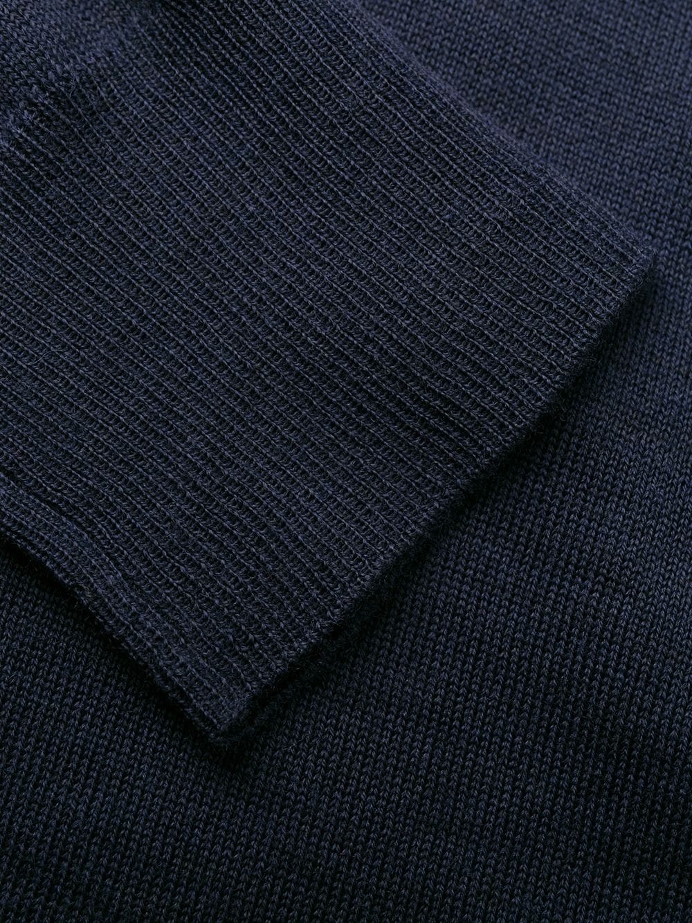 long-sleeve fitted sweater - 7