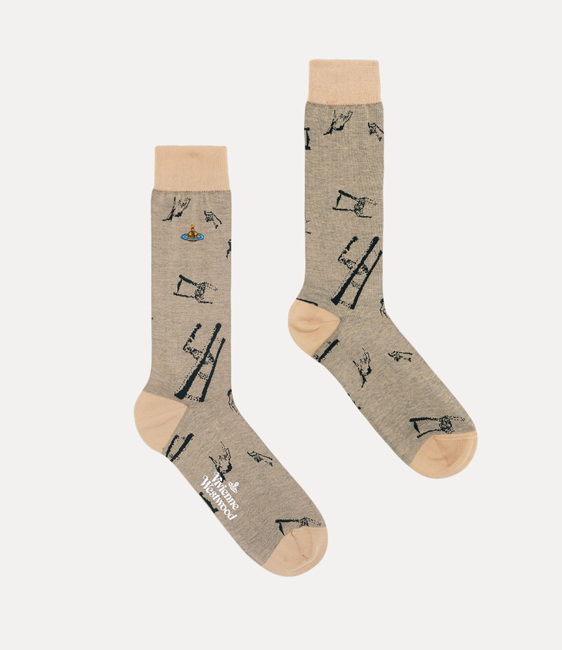 Vivienne Westwood DEER CHAIR SOCK outlook