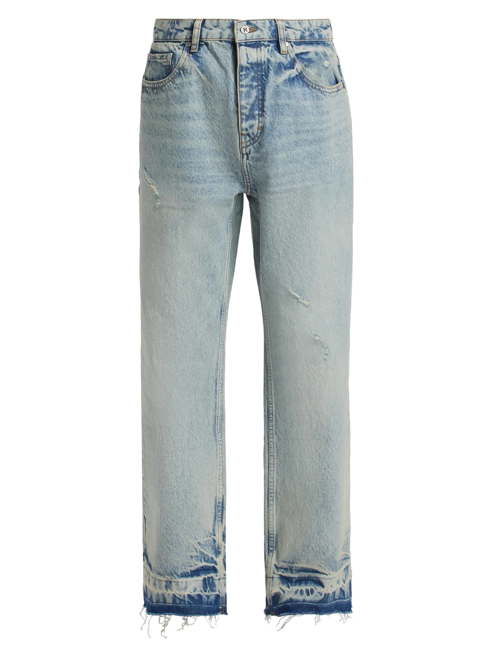 Men's Guns N' Roses Jeans - Light Vintage Blue - 1