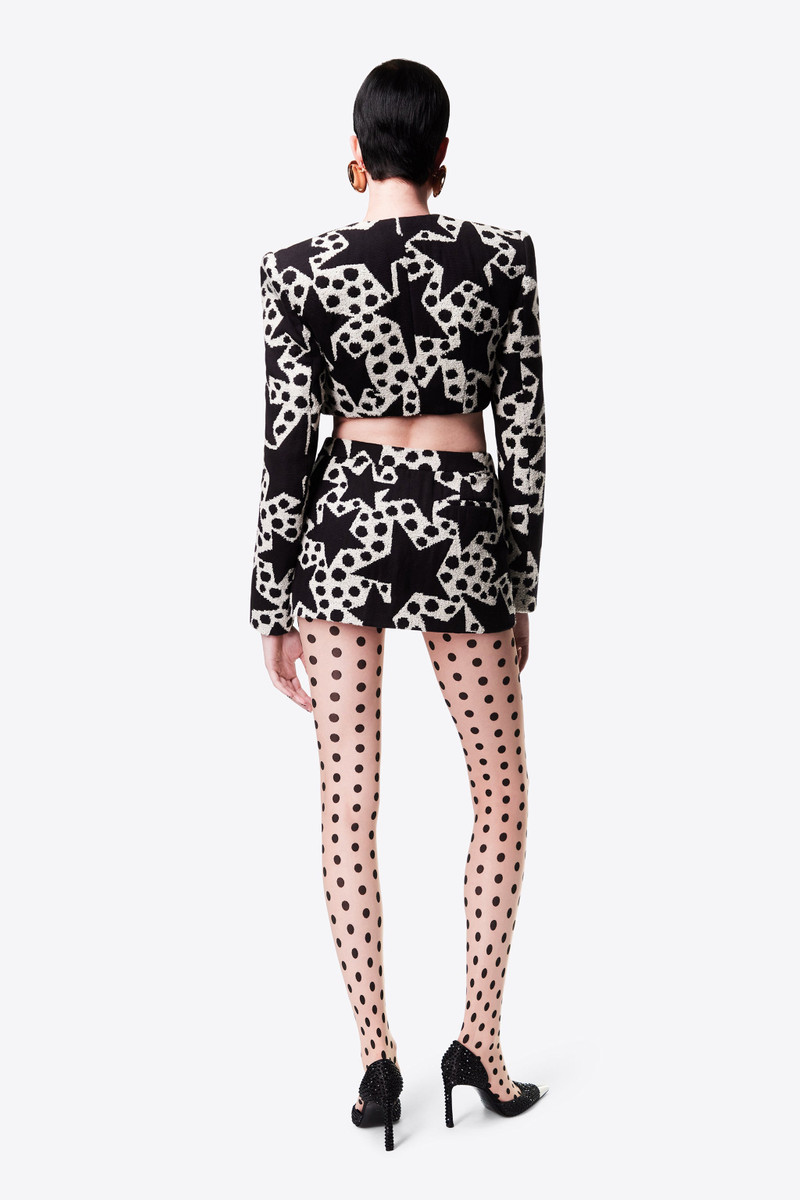 CRYSTAL MEDALLION MINI SKIRT 5