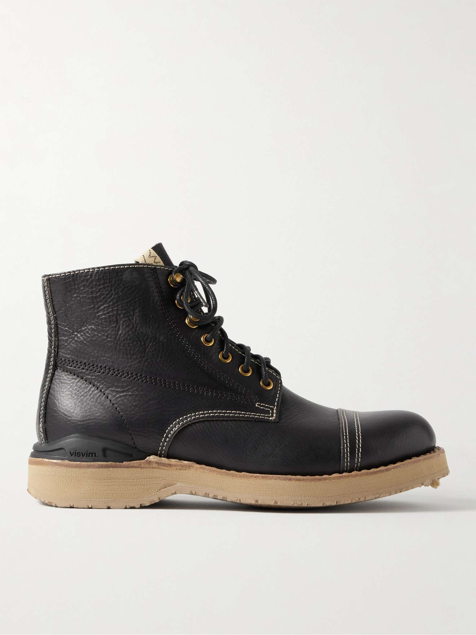 visvim Virgil Folk Leather Boots | REVERSIBLE