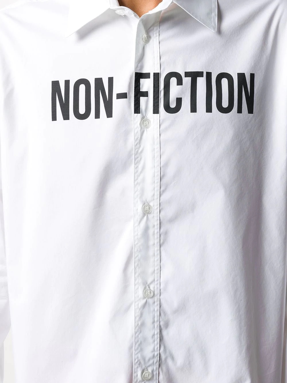 Non-Fiction print shirt - 5