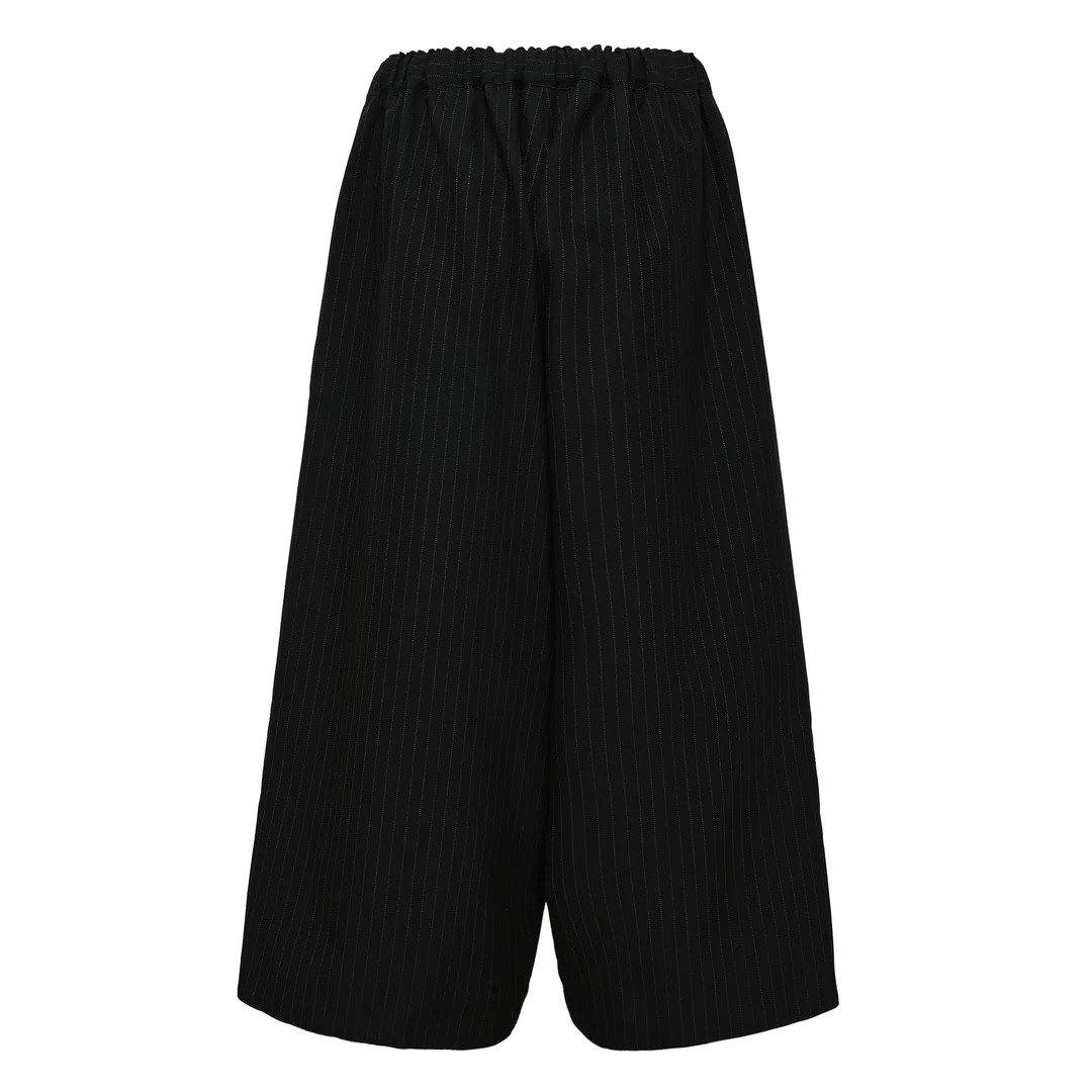 Stripe Straight Pants - 2