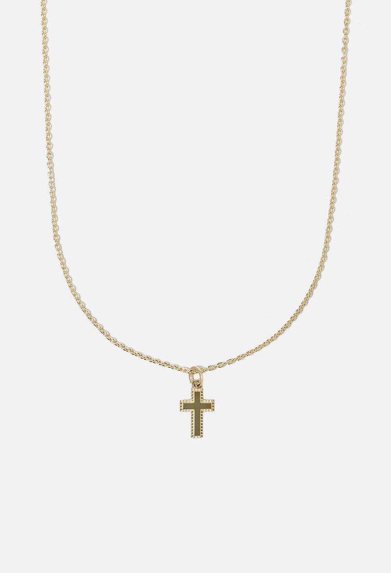 John Elliott JOHN ELLIOTT X M.A.R.S CROSS PENDANT NECKLACE outlook