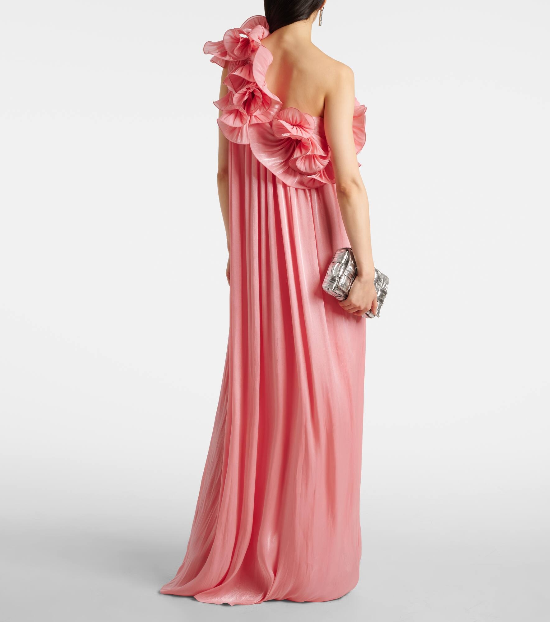 Charmain plissé georgette gown - 3