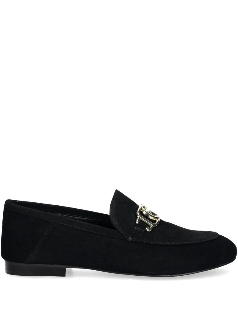 logo-plaque loafers 1
