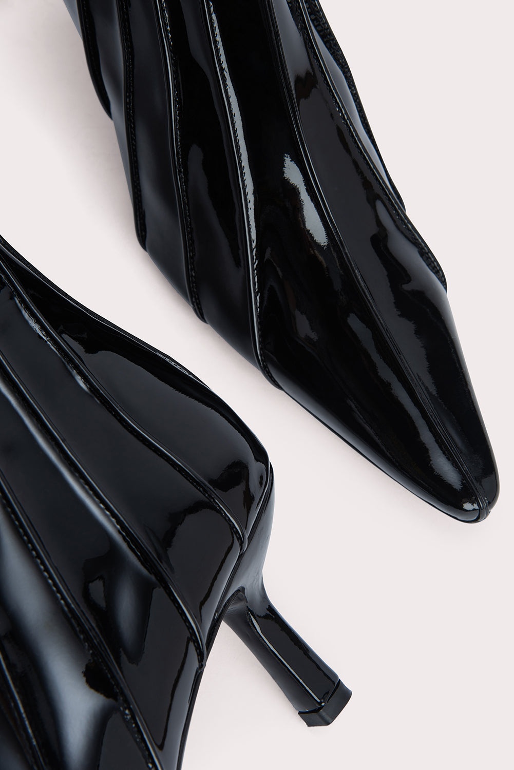 Faye Black Patent Leather - 4