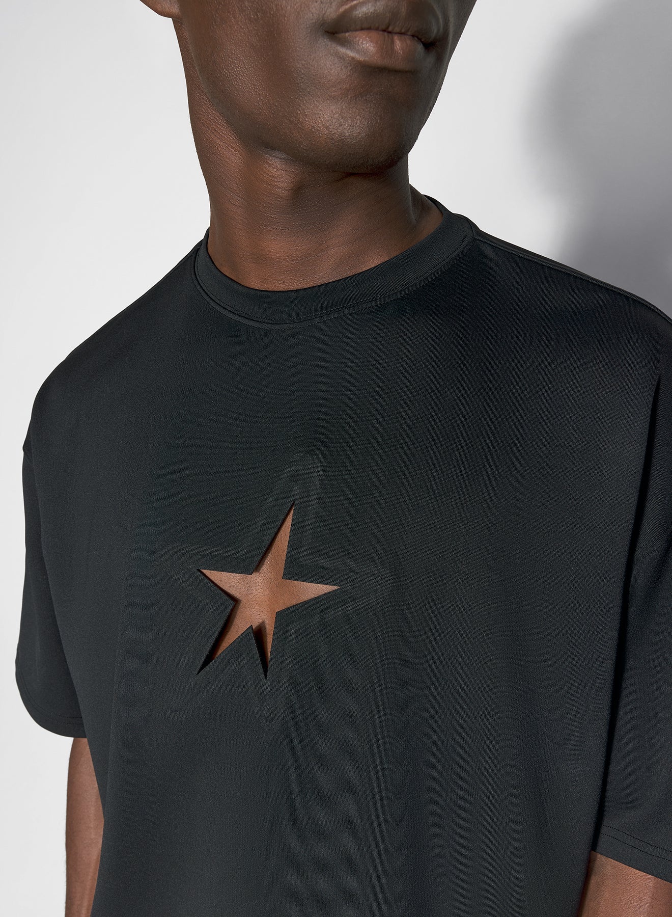 black star oversized t-shirt - 3