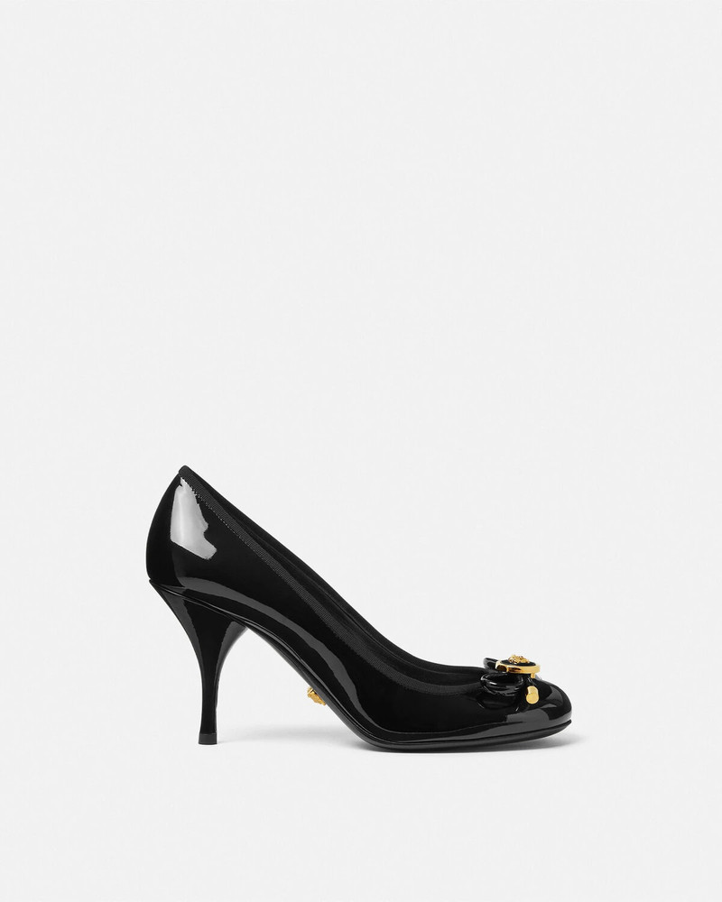 Opera Bow Patent Pumps - 1