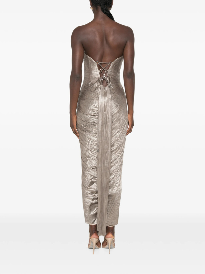 Maria Lucia Hohan Cut-out Lace-up Maxi Dress 3
