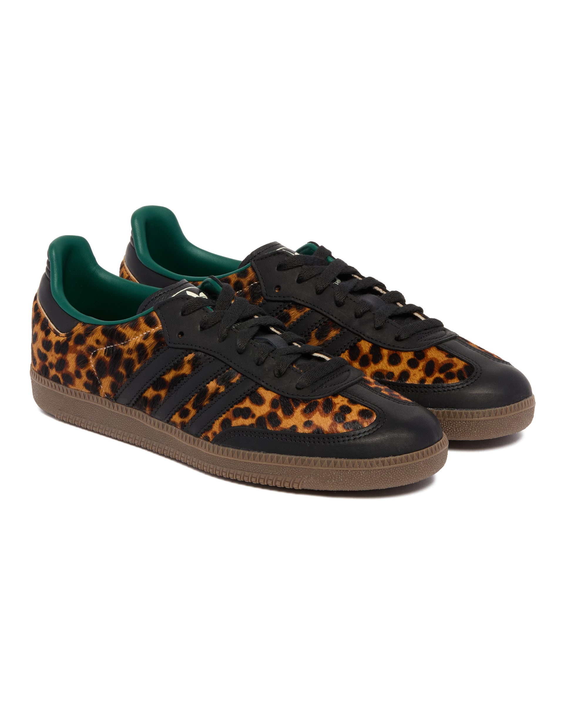 Brown Samba OG Animalier Sneakers - 4