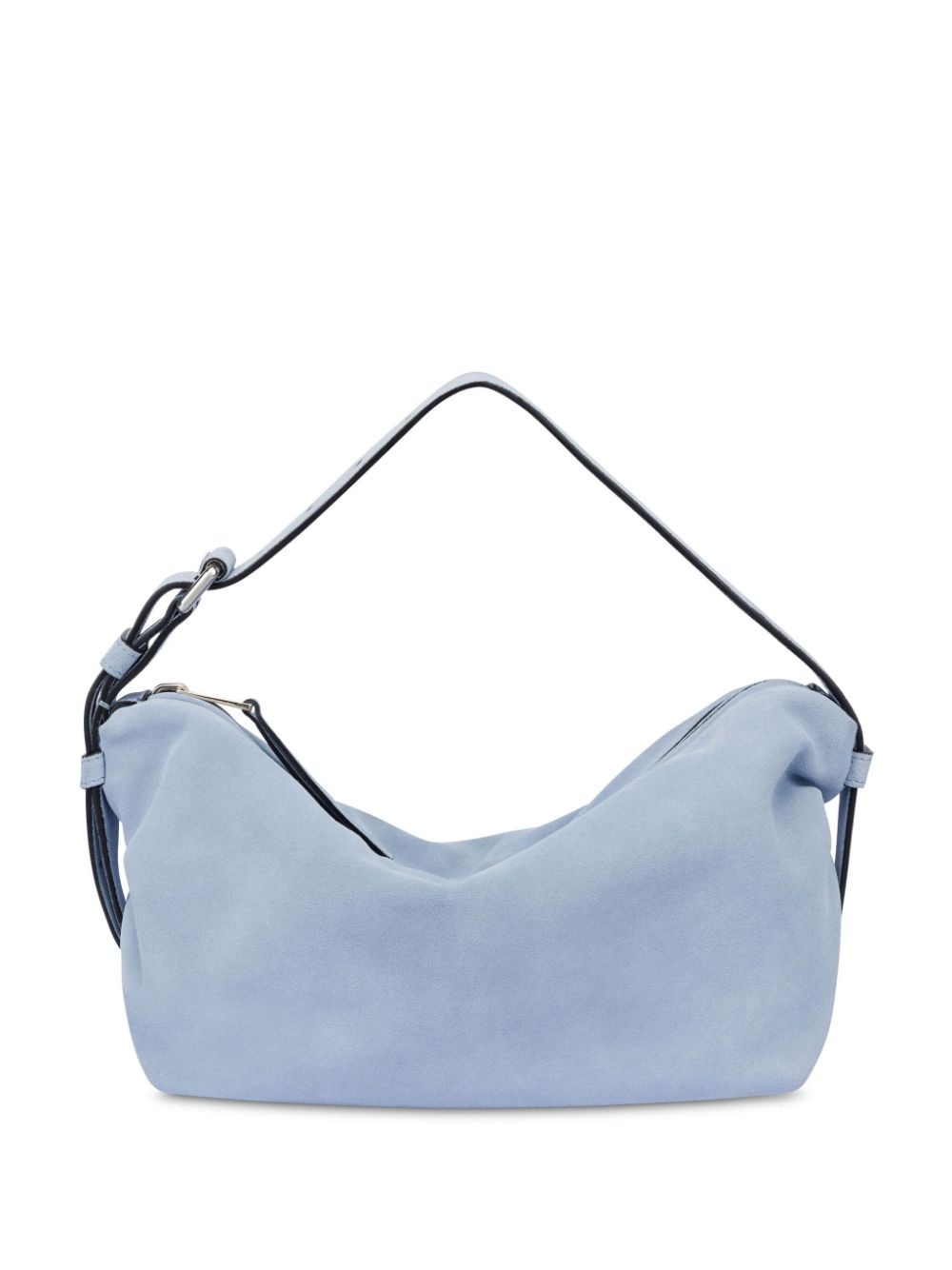Tie Me suede shoulder bag - 1