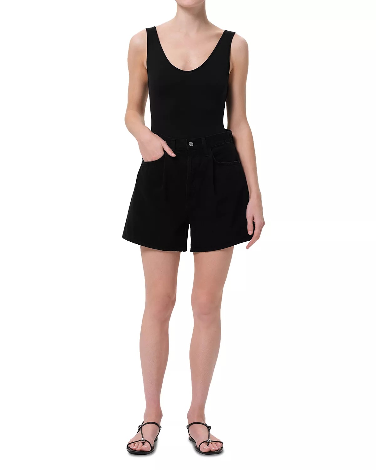 Rhoda Pleated A Line Shorts - 2