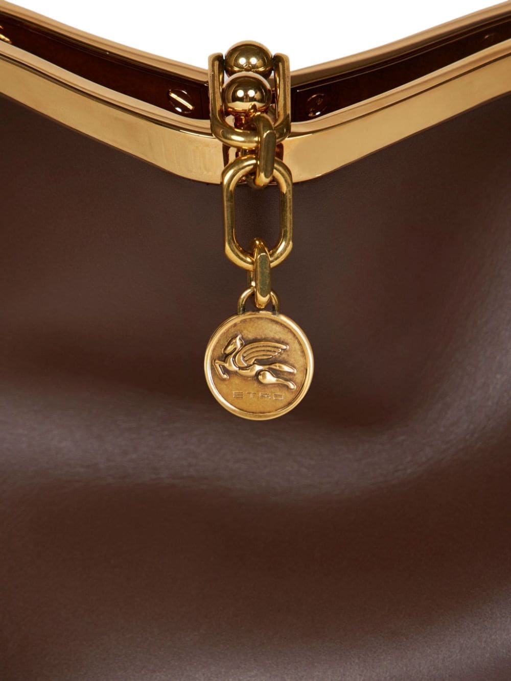 large Vela leather shoulder bag - 4