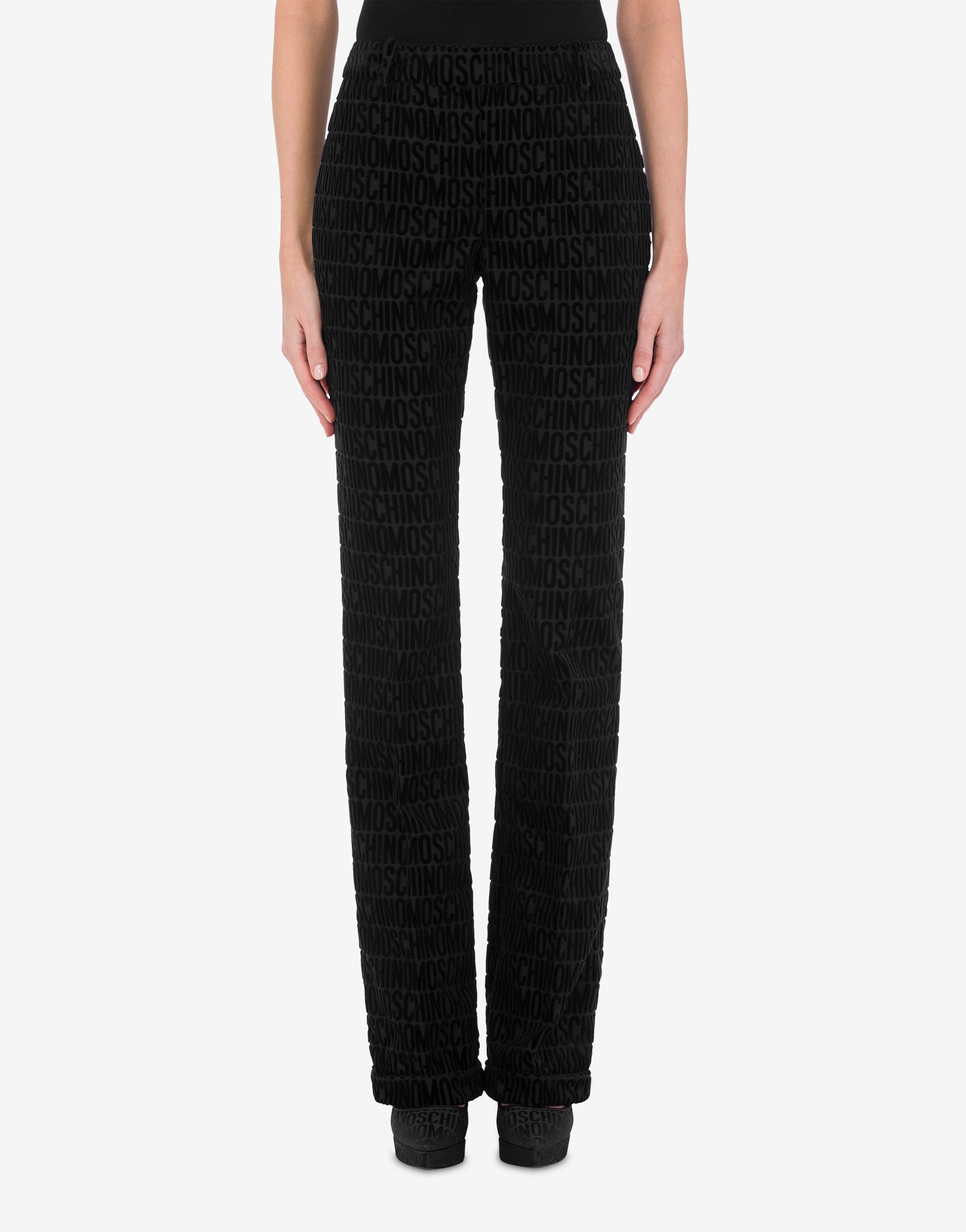 ALLOVER LOGO TROUSERS - 2