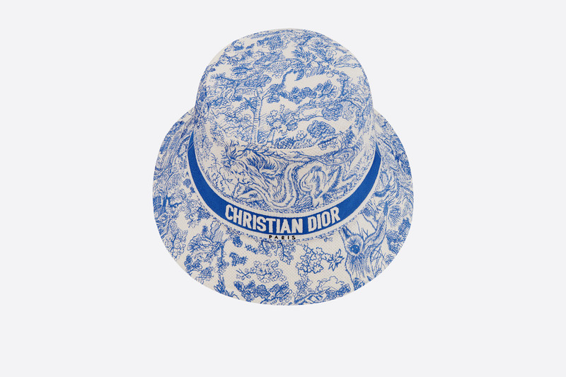 Dior Toile de Jouy Sauvage Small Brim Bucket Hat 3