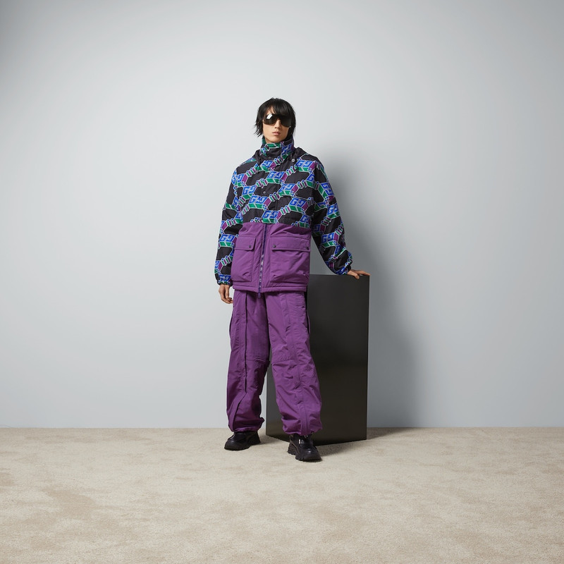 GUCCI Square GG nylon canvas coat outlook