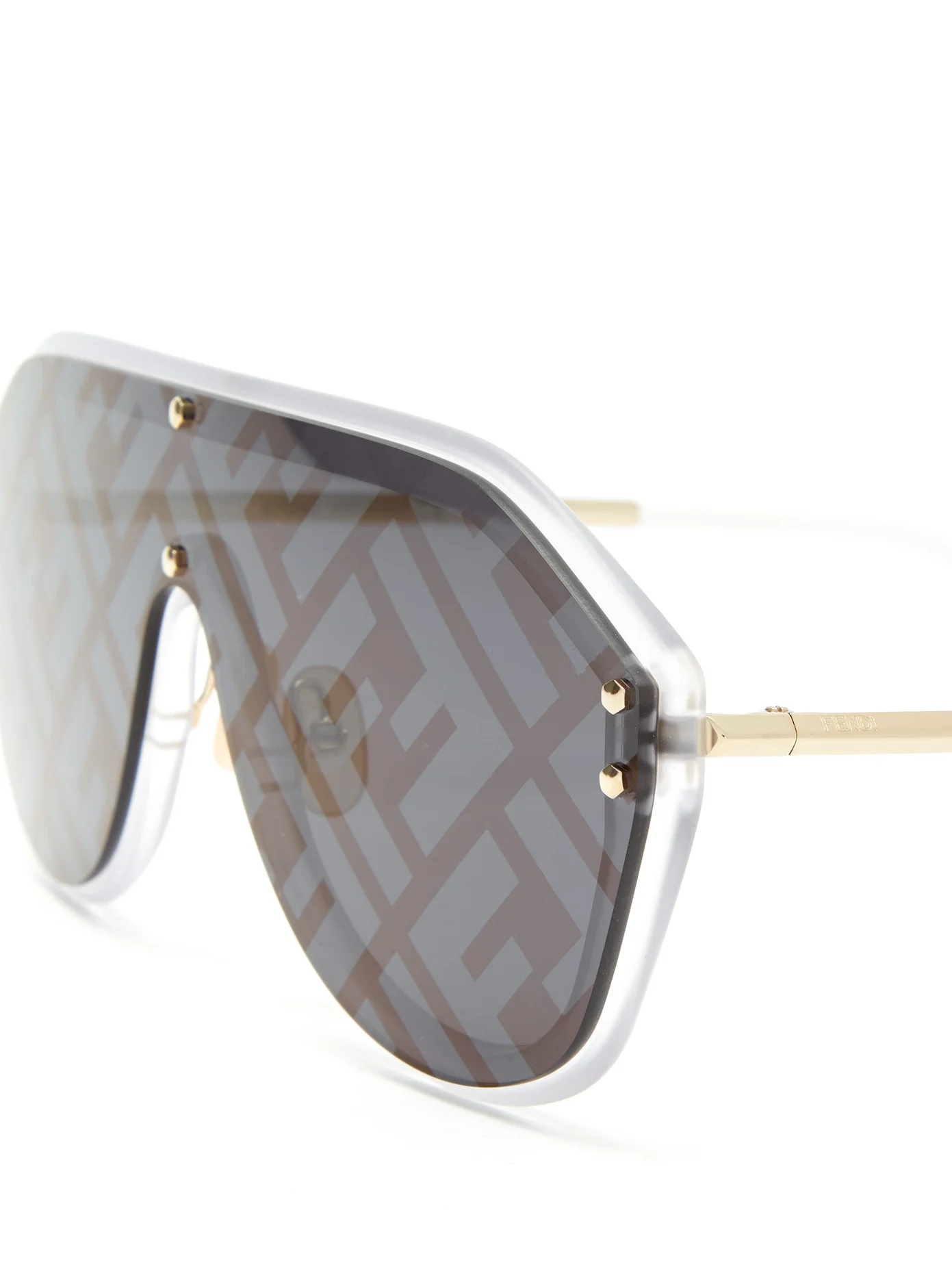 FF aviator metal sunglasses - 5