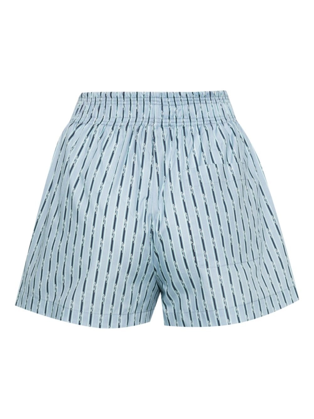 pinstriped cotton boxer shorts - 2