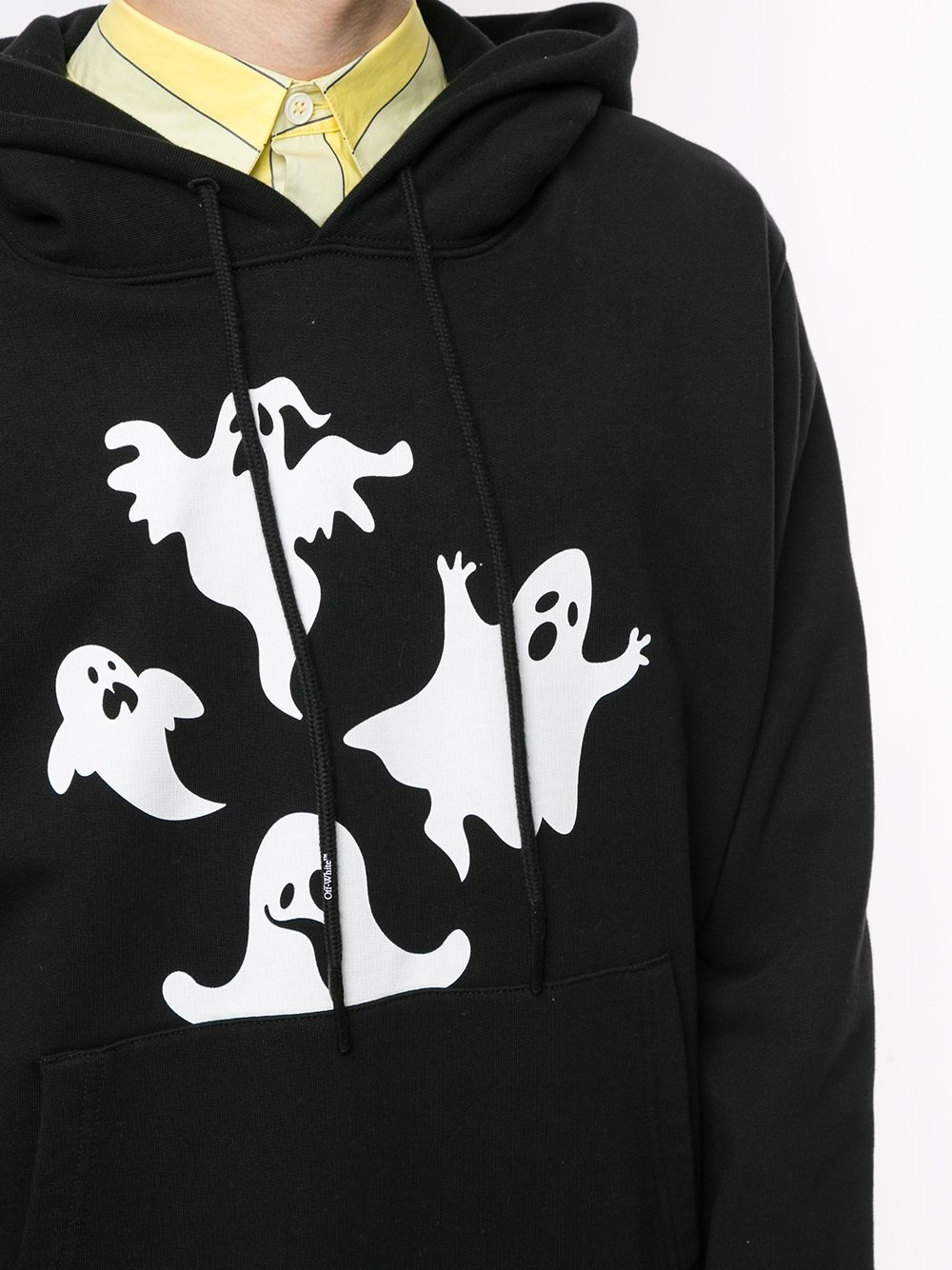 Ghost print hoodie - 5