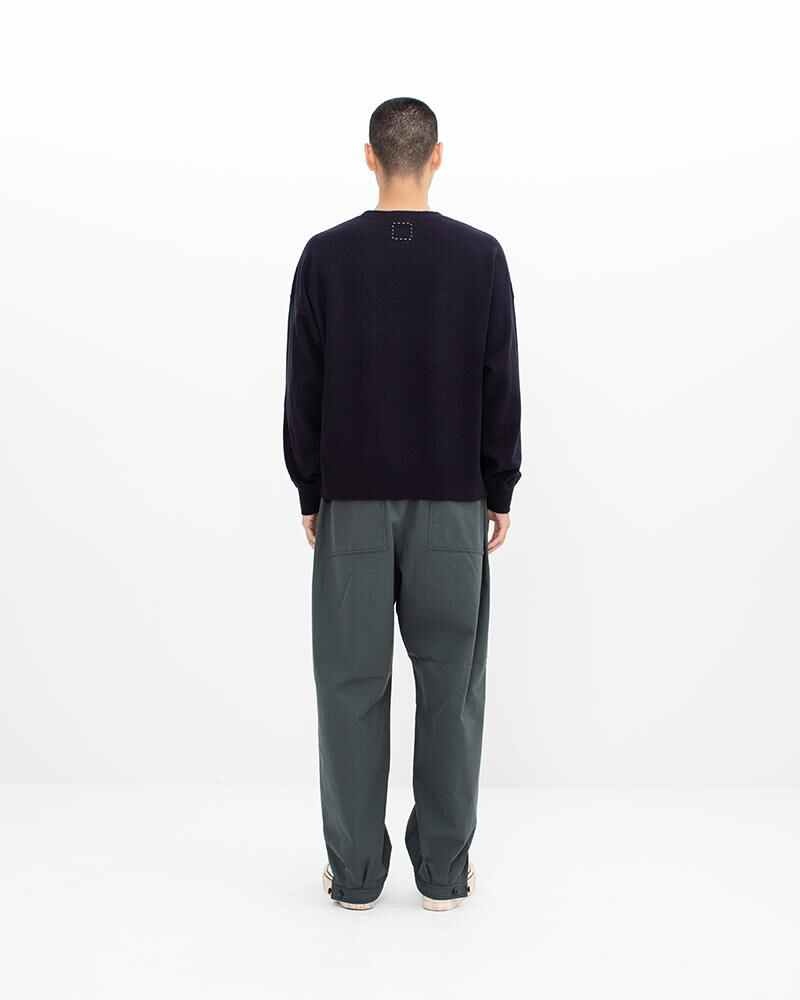 CAMPUS SWEAT L/S (C/WS) NAVY - 4