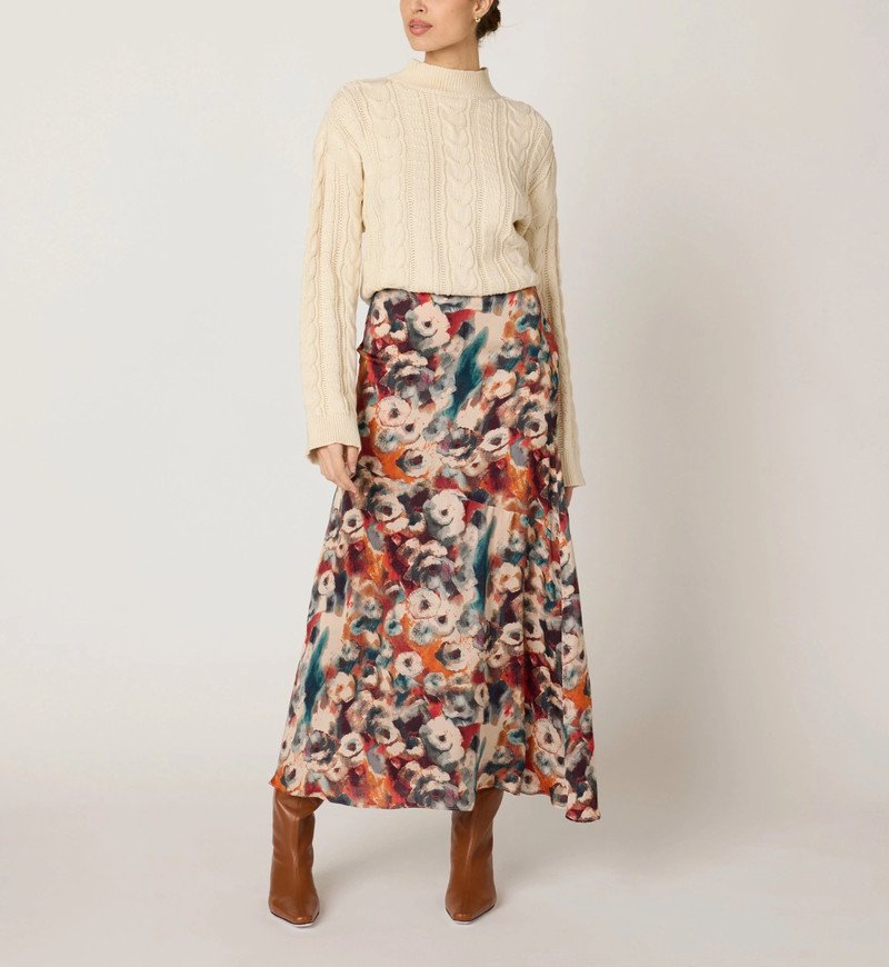 MARIA ANKLE SKIRT | TAMAYO 1