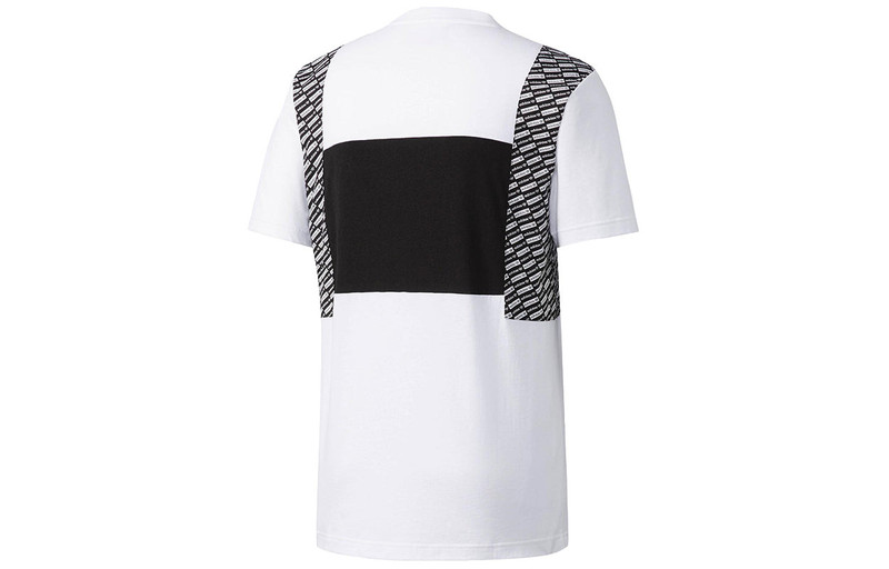 adidas adidas originals 2 Lond Causual Sports Printing Round Collar Male White BQ0914 outlook