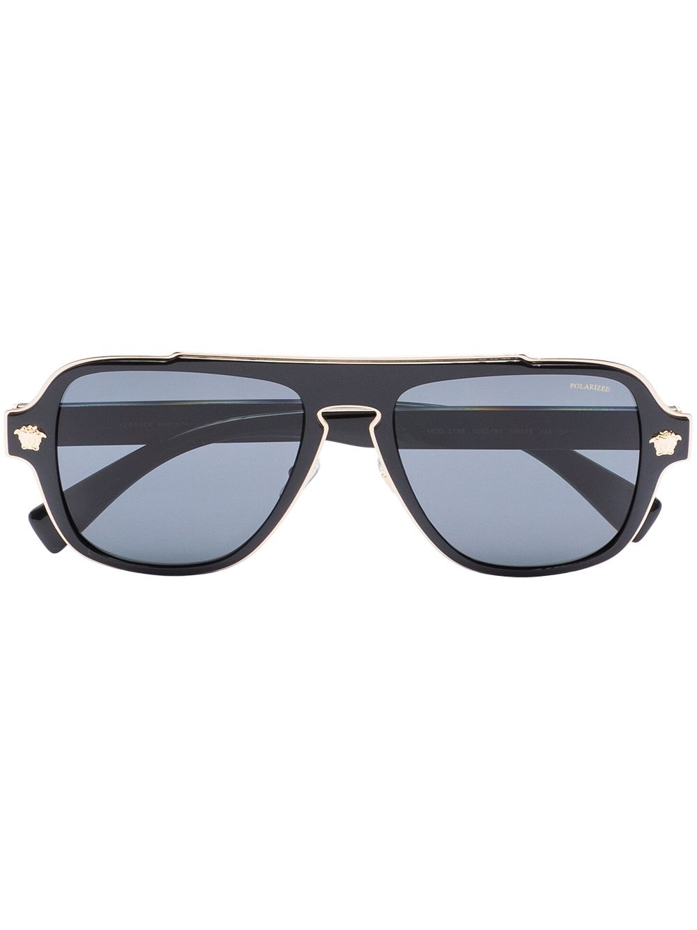 Medusa aviator-frame sunglasses - 1